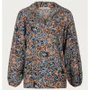 Typical Jill Blouse Laura Multicolor Navy