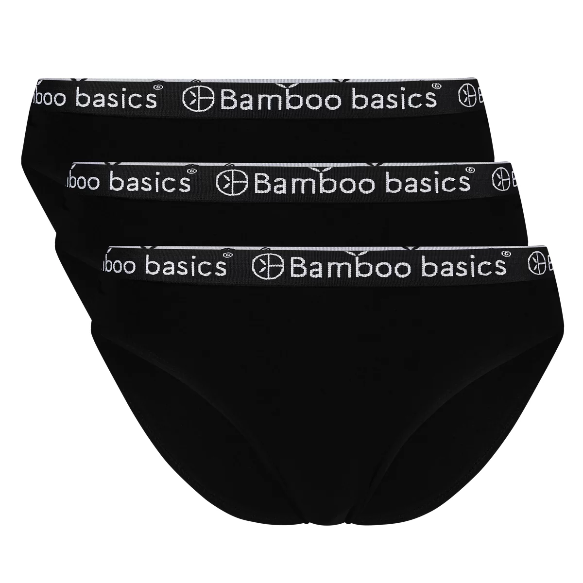 Bamboo Basics Slips Yara Zwart (3-pack) Broeken Binkie