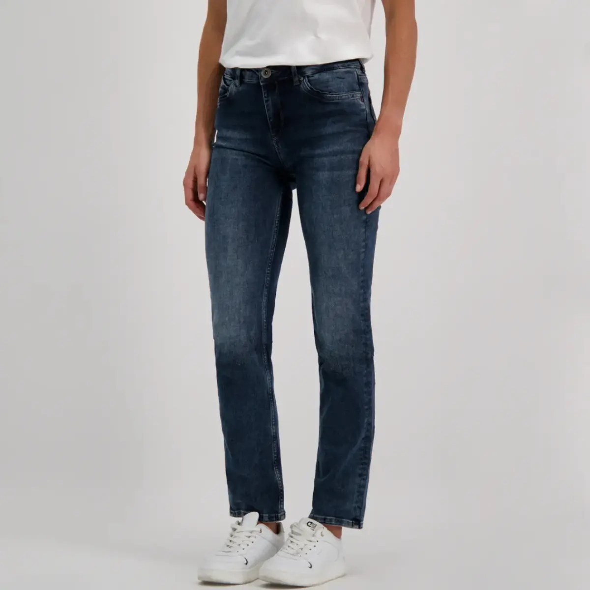 Cars Jeans Joyce Straight Fit Blue Black