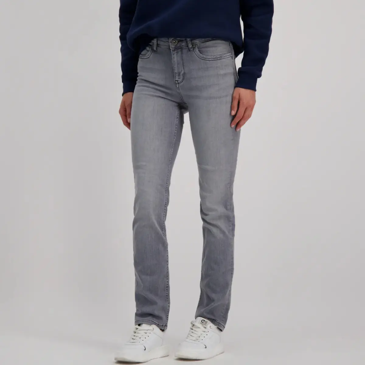 Cars Jeans Joyce Straight Fit Grey Used
