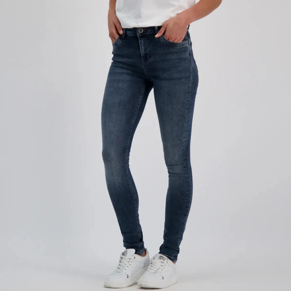 Cars Jeans Nancy Skinny Fit Blue Black