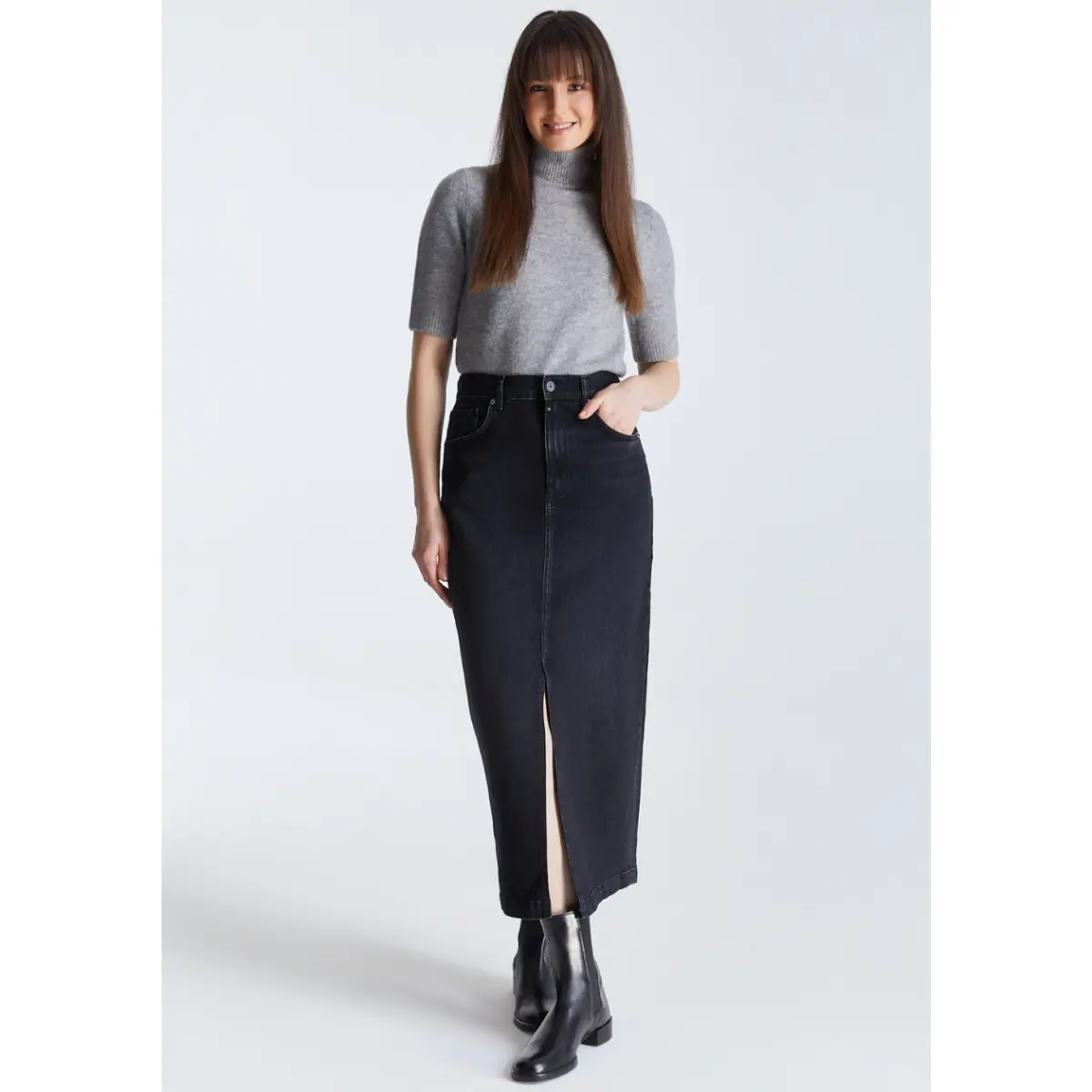 Cup Of Joe Valerie Skirt Black VT